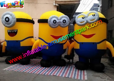 PVC Coated Nylon Advertising Inflatables Replica Minion Inflatable Minion Model