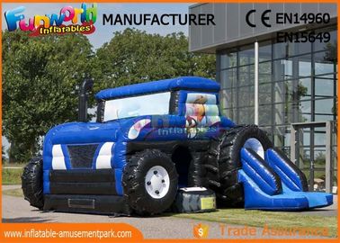 Commercial Party Jumping Castles With Prices / Inflatable Tractor Bounce House