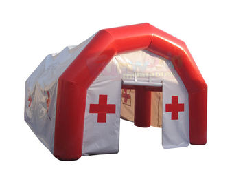 Promotion Advertising Inflatables Army Medical Tent Commercial Grade