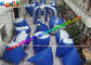 Customized Blue Inflatable Paintball Arena Obstacle Game For Shooting Sport