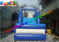 Commercial PVC Tarpaulin Blue Kids Water Slide Inflatable Water Game Toys