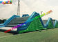 Amazing Insane Inflatables Obstacle Course / Humps Obstacle For Kids Durable