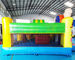 Tarpaulin Inflatable Bouncer Slide Clown Jumping Bouncy Castle For Advertising