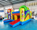Tarpaulin Inflatable Bouncer Slide Clown Jumping Bouncy Castle For Advertising