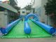 Custom Double Lane Outdoor Adult Inflatable Water Slide For Play Center / Rental