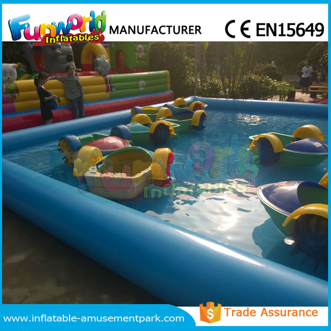 Kundengebundenes aufblasbares Wasser-Pool/Swimmingpool mit Paddel-Boot CER Zustimmung