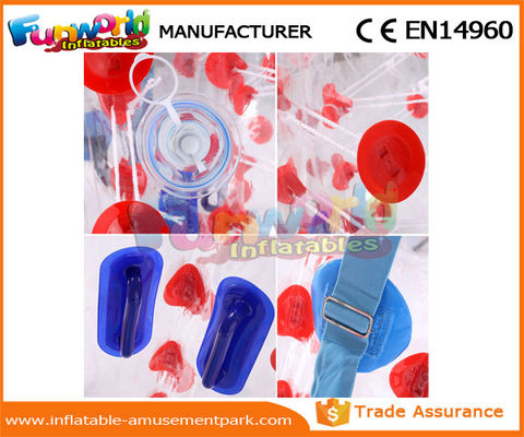 Aufblasbarer Kampf-Ball-Körper enormer aufblasbarer StoßFußball PVCs/TPU für Erwachsene