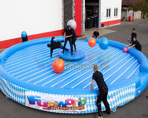 Wechselwirkende turnierende Arena Plato Commercial Inflatable Sports Gamess